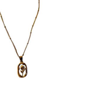 Floral Pendant Necklace